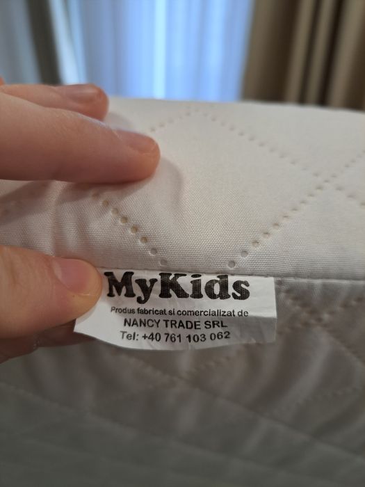 Vand Patut bebe copil Ikea Smagora cu saltea si masa infasat