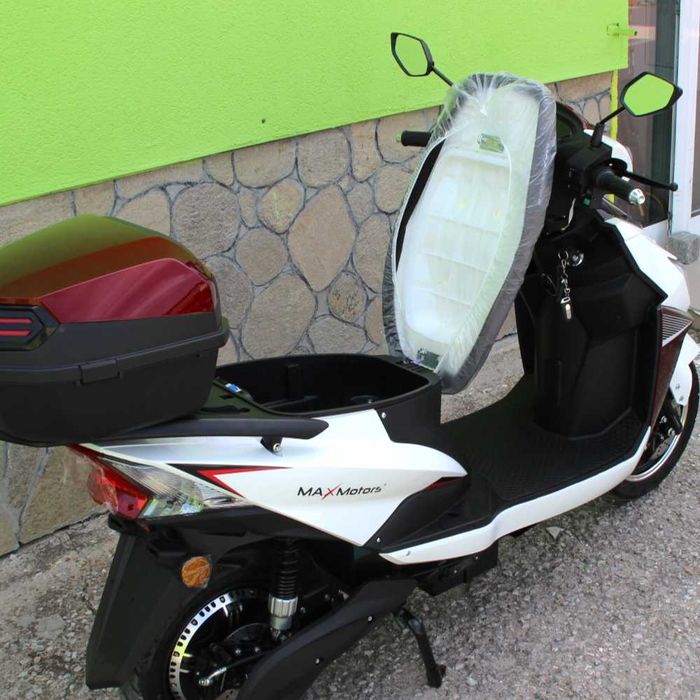 Електрически скутер MaxMotors Super G 3000W WHITE
