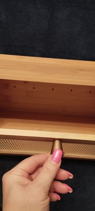 Cutie bambus cu usa rabatabila