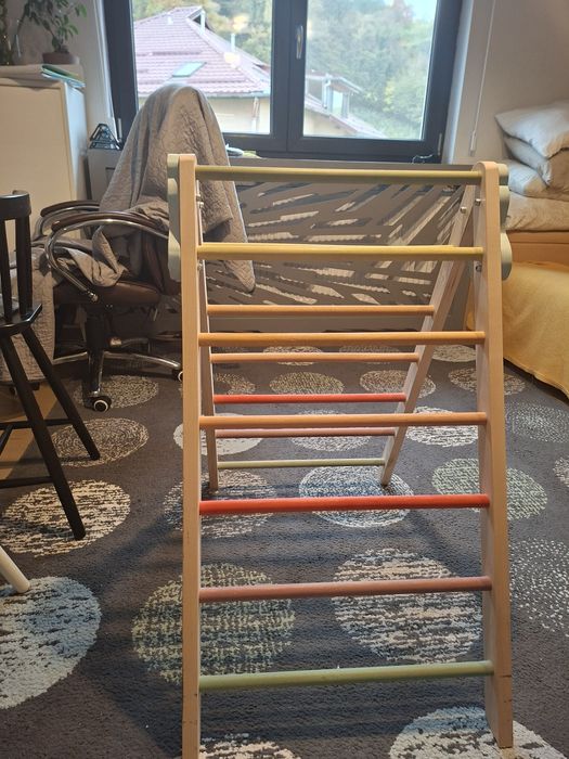 Cadru de cățărare pliabil cu tobogan