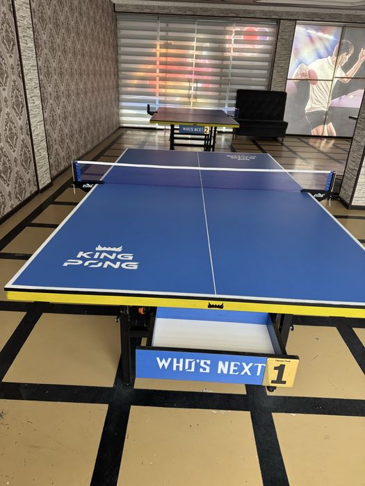 Billiard va tennia stollari sotiladi