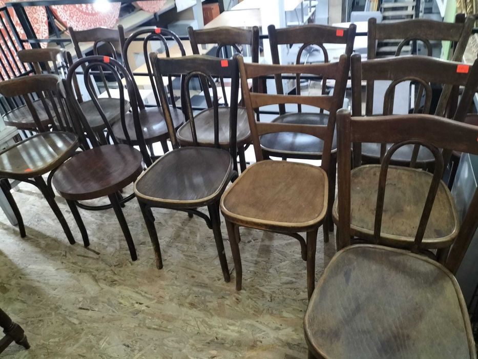 Scaun Vintage stil Thonet; Scaun Lemn Masiv