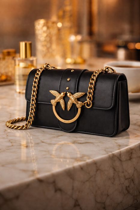 Geantă Pinko Love One Mini Cl PE 23 PLTT 100059 A0F1 Negru