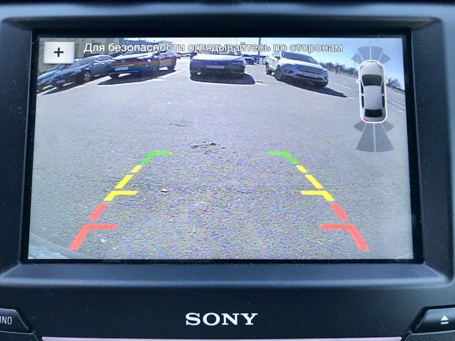 Установка камер заднего вида