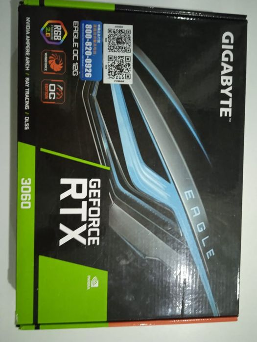 Продам видеокарту ртх 3060 12гб