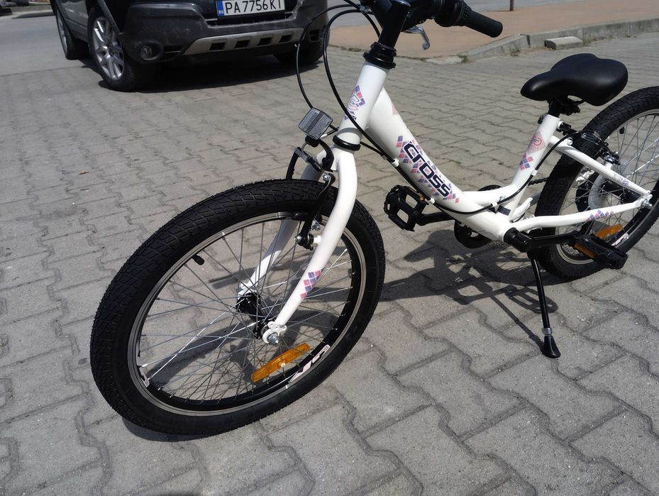 CROSS Велосипед 20" ALISSA бял