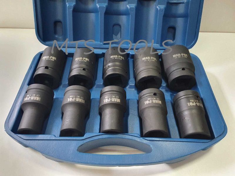 Trusa chei tubulare de impact 1" tol 17-41mm