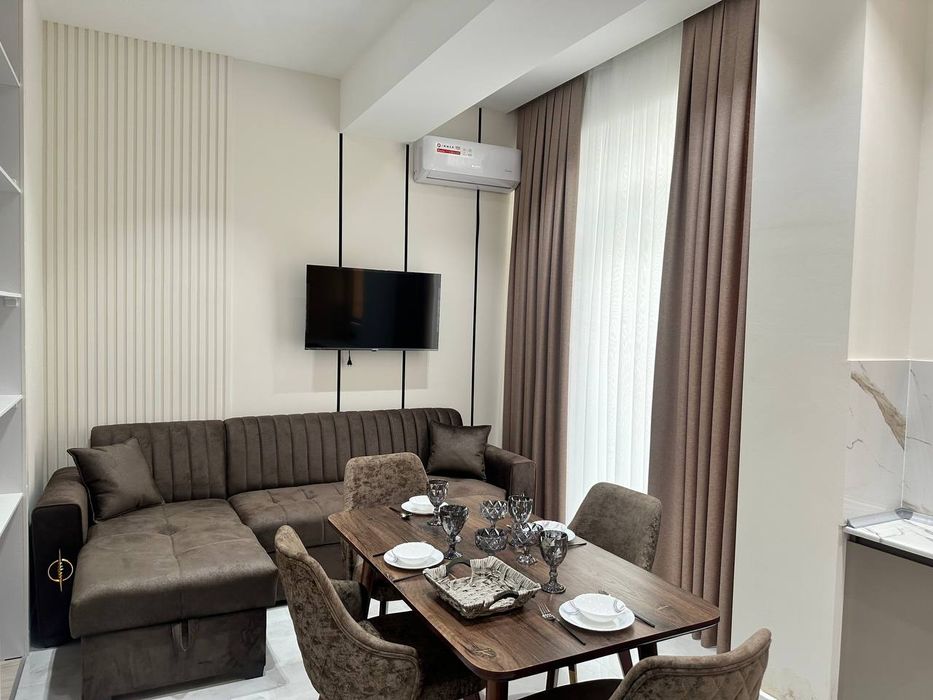 Улица махтумкуль 2-комнатная новый ремонт упакованная