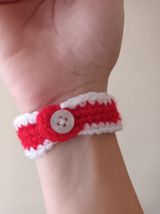 НОВ комплект пръстен и гривна ръчна изработка (мартенички), Спиди/личн