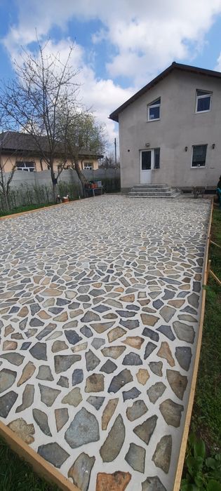 Piatră de munte transport și montaj