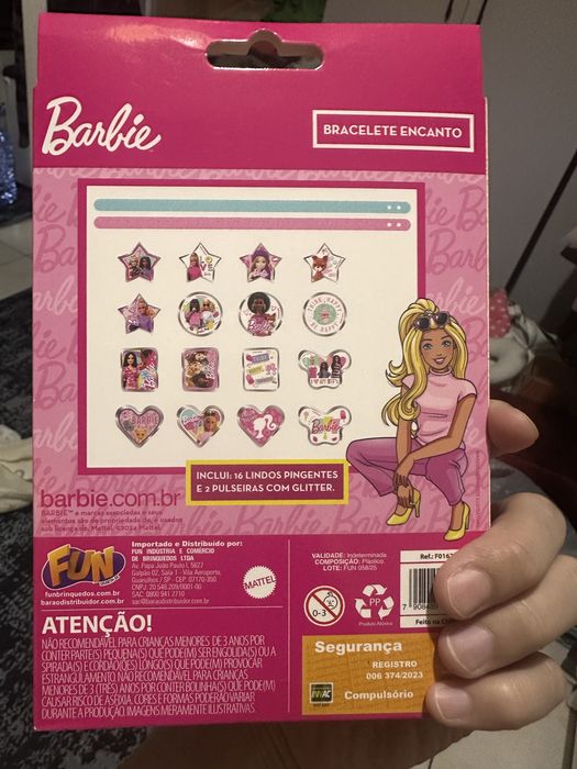 Лицензионные браслетики от Barbie