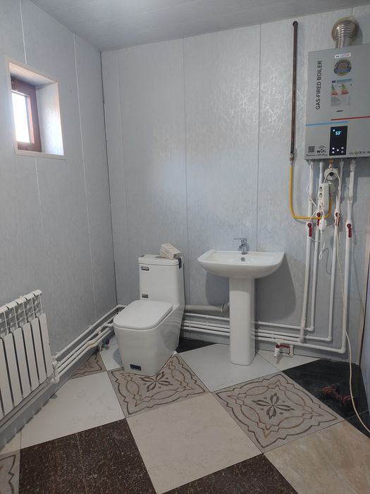 Участок с готовым однокомнатной квартирой