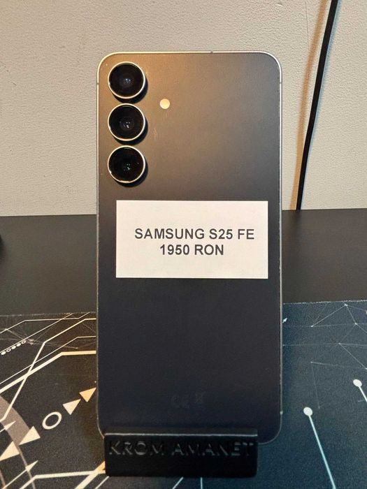 Samsung S25 FE / 128 GB / 8 GB RAM / Garantie * Krom Amanet Margeanului *