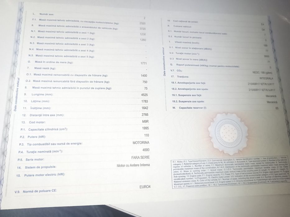 Nissan Qashqai+2 4x4 diesel