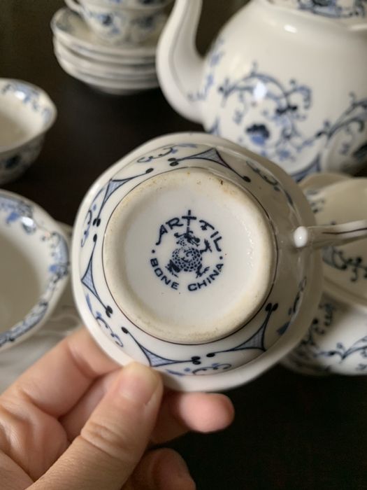 Set ceai/cafea din portelan