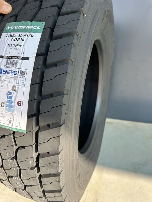 Нови Тежкотоварни Гуми WINDFORCE TERRA MASTER GDR70 265/70R19.5 140/138M