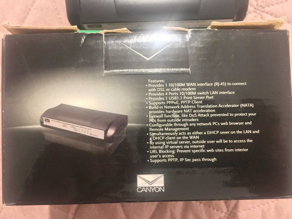 Продавам широколентов рутер CANYON CN-BR1