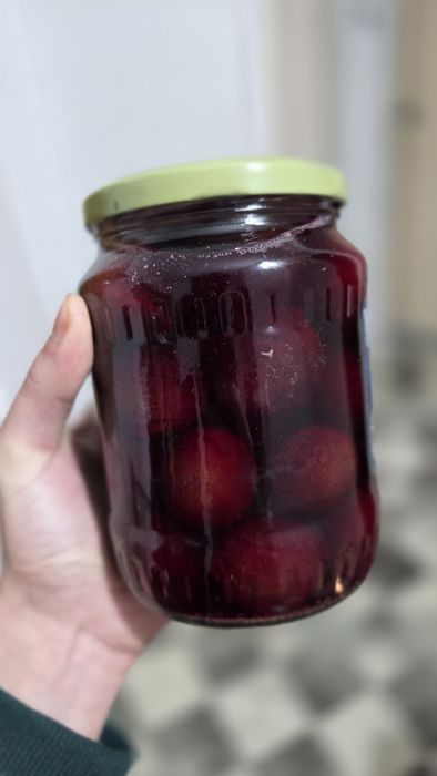 Compot de gutui si prune