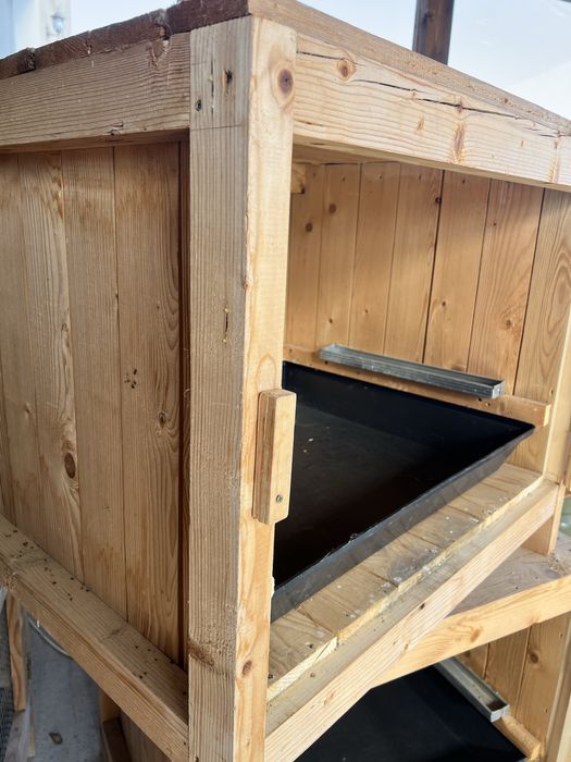 Cușcă iepuri construită profesional