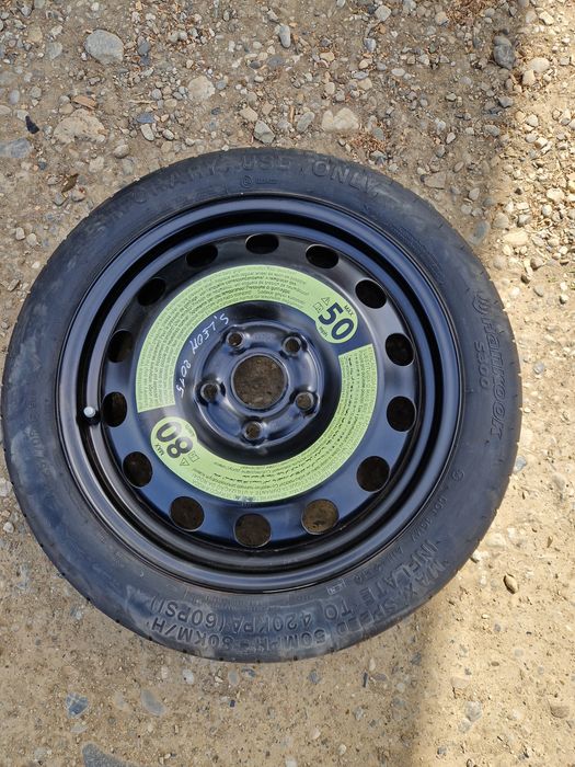 Roata de rezerva slim Seat Leon 2016 T125/70R16