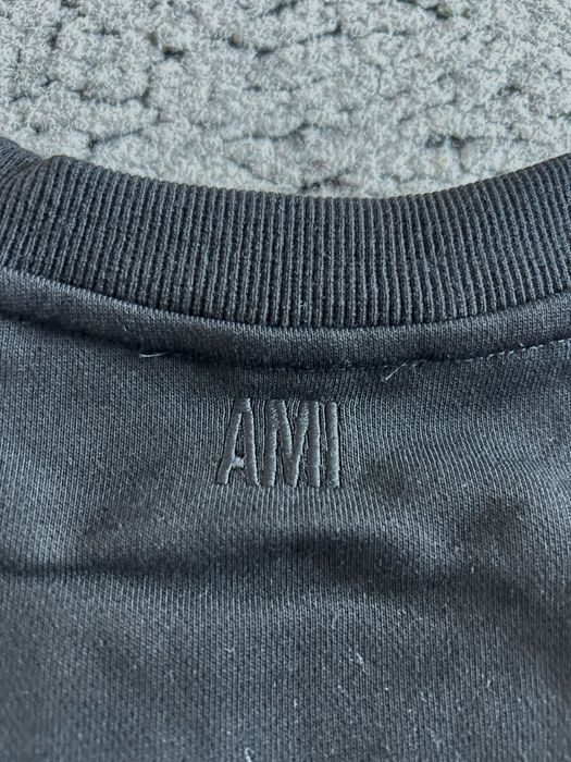 Hanorac AMI Paris negru, marime M - stare noua