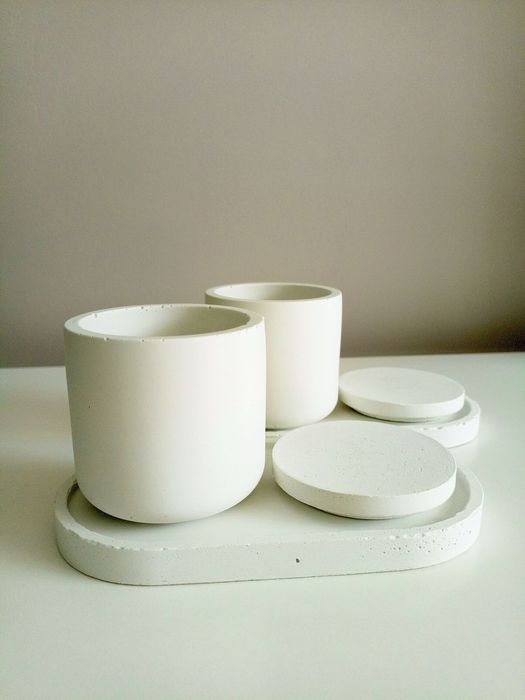 Подставка гипсовая 18см на 9см размер