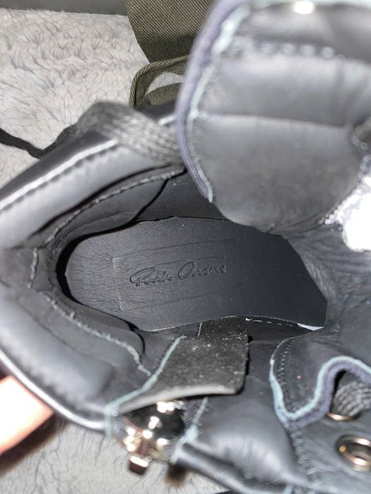 Rick Owens Chrome Hearts Geobaskets (no box)
