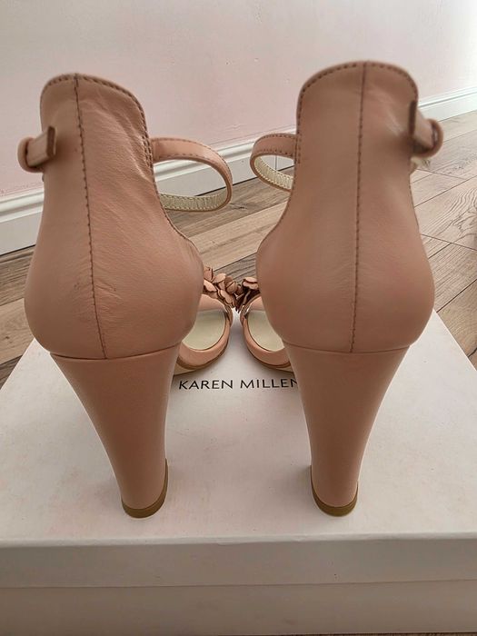 Кожени сандали Karen Millen