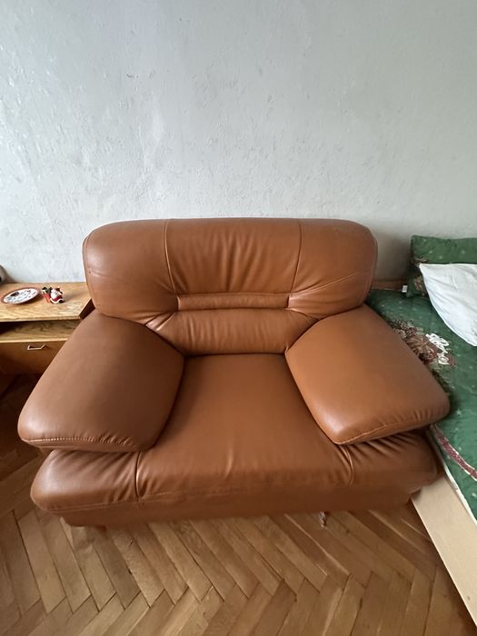 Диван/фотьойл изкуствена кожа