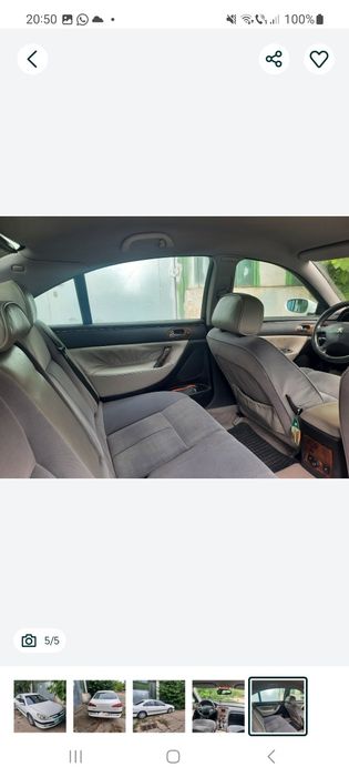 PEUGEOT 607 2001 — imagine 5