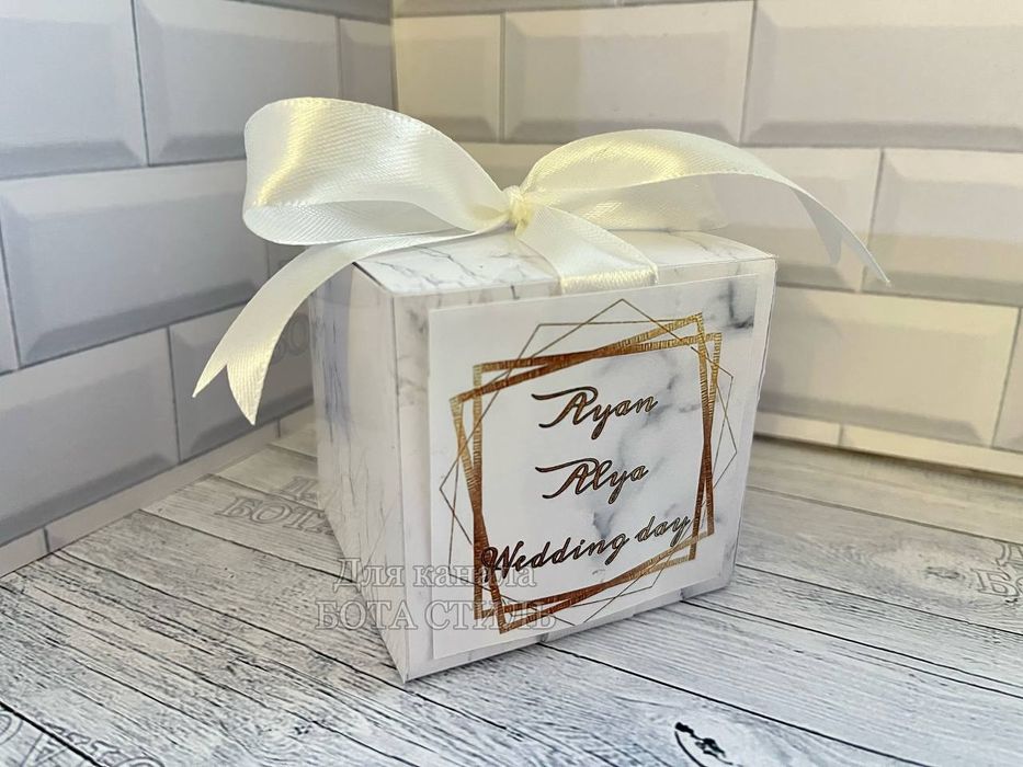 Бонбоньерки бомбонерки тойбастар комплимент для гостей