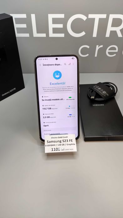 Samsung S23 FE 5G Graphite/8GB RAM/128GB ID937-AG2