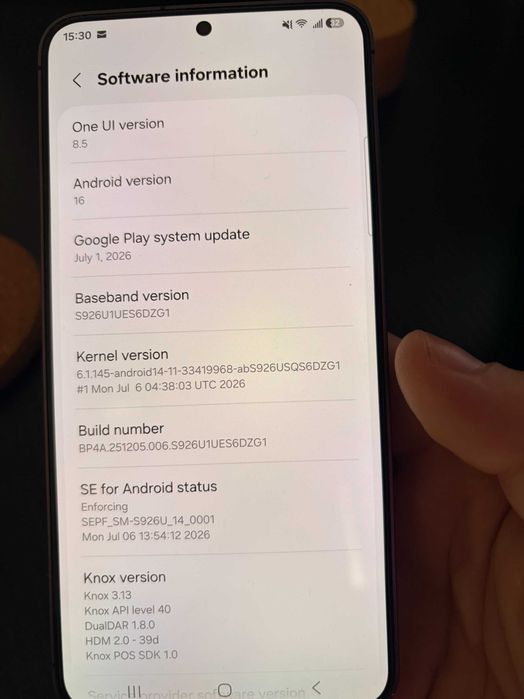 Vand Samsung Galaxy S24 Plus 5G Dual Sim Onyx Black, 256 GB