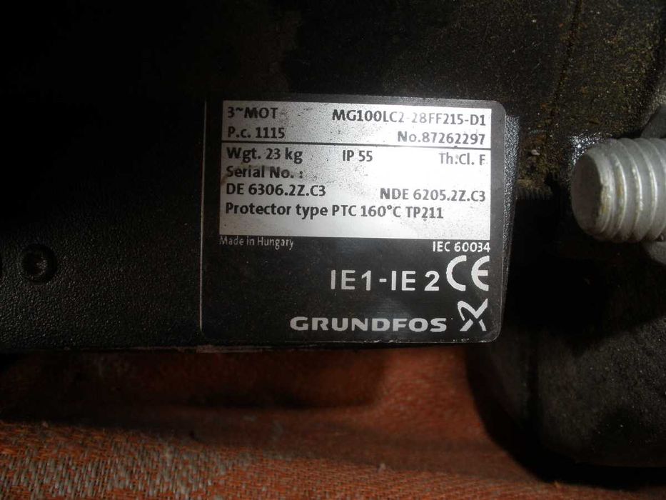 vand pompa  circulatie GRUNDFOS TPE 65-230/2-AFA-BAQE 3KW pret 4500ron