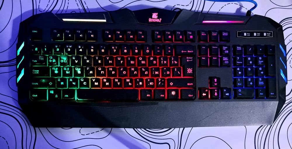 Клавиатура Defender Werewolf GK-120DL