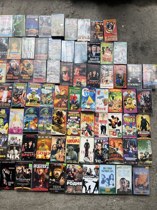 Продам старые видеокассеты vhs