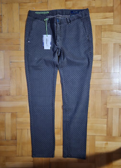Pantaloni Dimattia Genova, Tailored Style, Stretch, Bărbați - 48