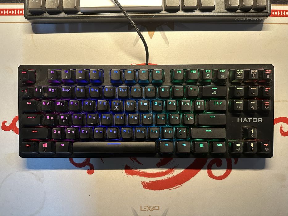 Геймърска клавиатура HATOR Rockfall EVO TKL Optical – RGB