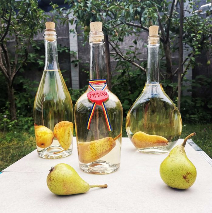 Sticla cu para inauntru Produs artizanal