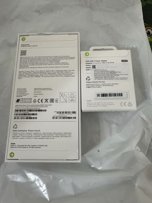 Iphone 17 pro 256, оранжевый