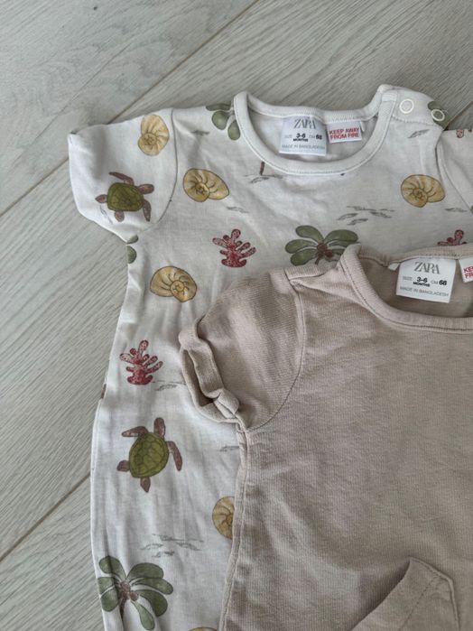 Ромпери / Бодита Zara 2 броя 68 см 3-6 месеца