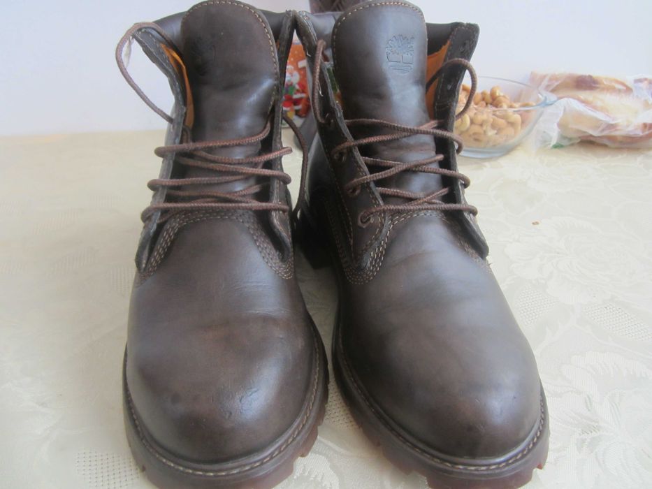 Ghete piele de iarna Timberland