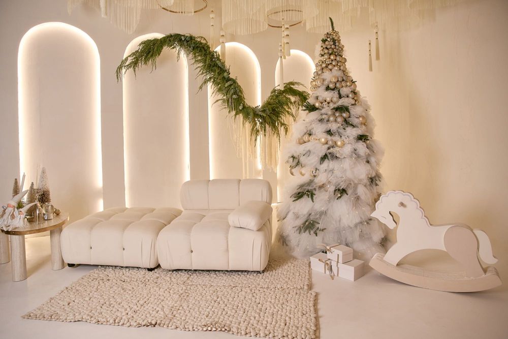 Елха от плат (тюл