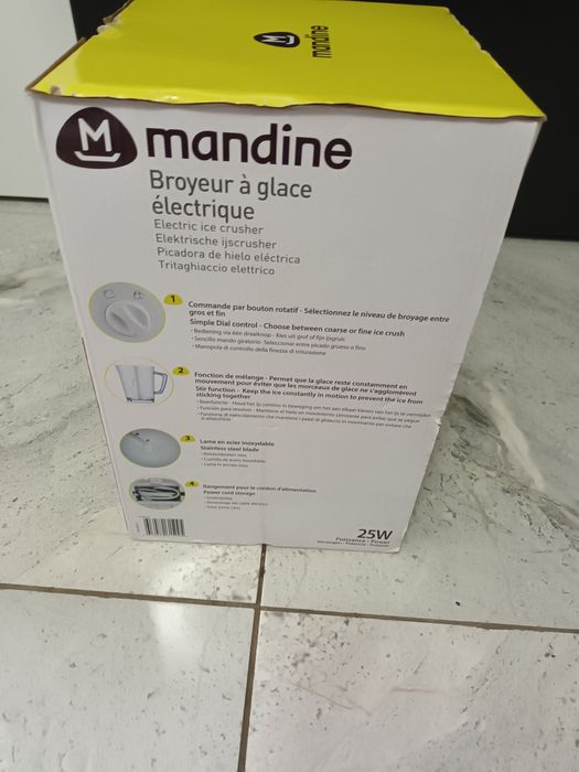 Spărgător de gheata electric pentru sucuri și bauturi