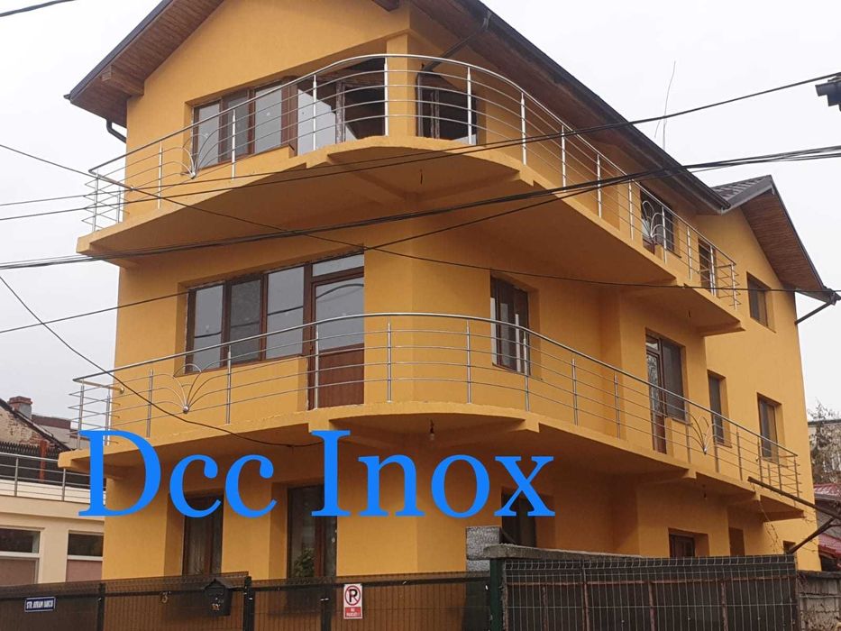 balustrade inox sticla, confectii inox, porti si garduri inox