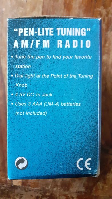 радио AM/FM със светеща ярко стрелка за настройване Италия