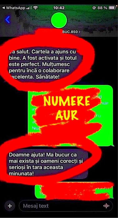 NUMERE ‼️ AUR * NumarGoldVipPlatinaPreferential.CartelaUsorDeRetinut