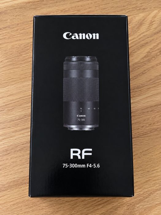 Obiectiv Canon RF 75-300mm F4-5.6 – Nou, nefolosit