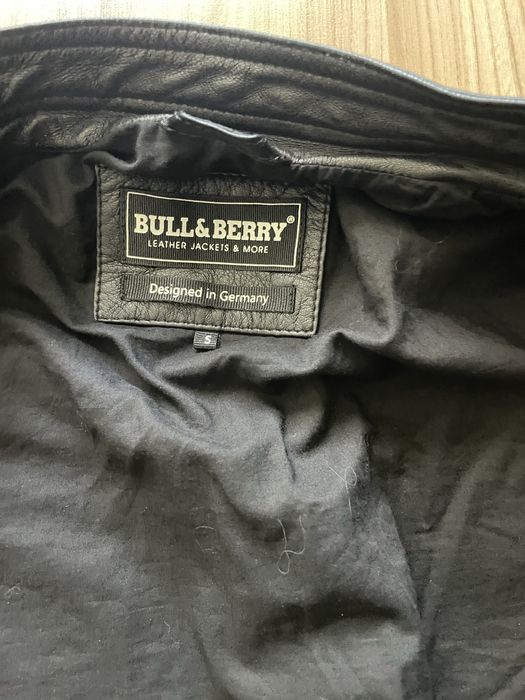 BULL & BERRY / мъжко кожено(естествена) яке M/S