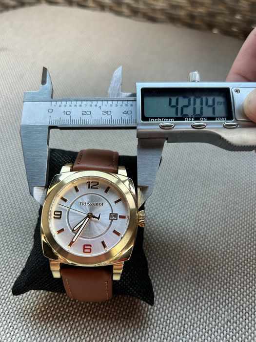 Ceas barbatesc TRUSSARDI 1911 Gold Mens Brown